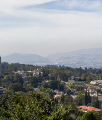 panoramic view of the city of granada spain