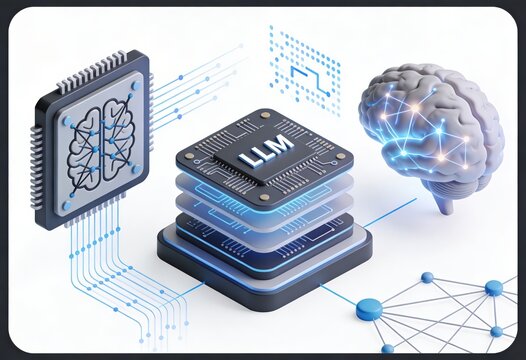 Intelligent systems merge digital and neural architectures with advanced processing nodes representing cognitive analysis and connectivity pathways exemplifying innovation in technology
