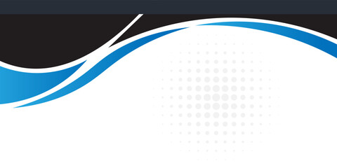 Abstract red waves are flowing on black and white background. blue line background curve element. Suit for business, cover, header, wallpaper, corporate, website, flyer