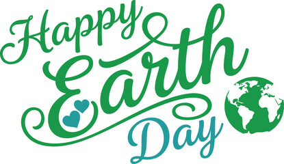 Fototapeta premium Happy earth day celebrations for a greener tomorrow