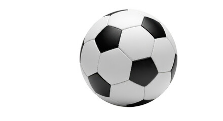 Fototapeta premium Classic soccer ball isolated on transparent background