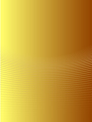 Abstract orange and gold background with wave lines and textured pattern in vector illustration style