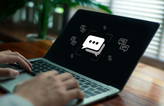 Use message, SMS, text, chat, and social media on phone and laptop to grow business marketing with smart technology while avoiding scams through secure email and media tools.