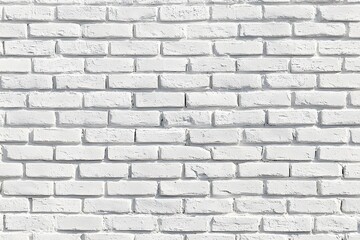 Fototapeta premium Brick wall texture background, offering a classic aesthetic, perfect for various design applications. The intricate details of each individual brick showcase a timeless appeal