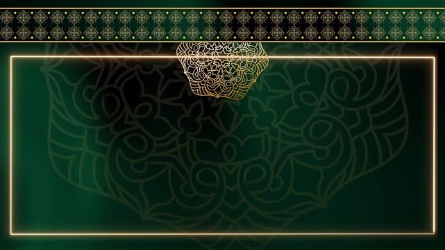 Luminous Pattern Jewel Luxury Exotic Ornament Motion