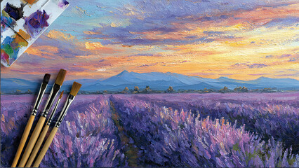 lavender field in provence france