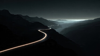 road to the mountains