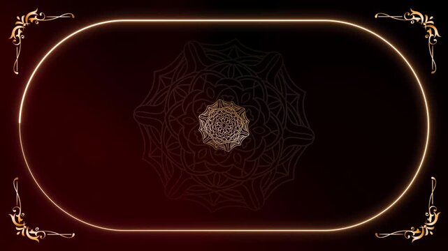 Minimal Animation Ethos Gold Luxury Cultural Celebration