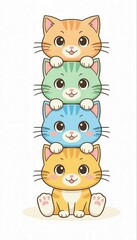 kittens illustration 