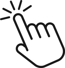 Obraz premium Computer mouse click cursor gray arrow icon Hand pointer icons. Pointer click. Cursor icon. Clicking finger. Computer mouse click. Arrow Vector illustration Computer mouse cursor arrow pointer pixelat