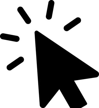 Computer mouse click cursor gray arrow icon Hand pointer icons. Pointer click. Cursor icon. Clicking finger. Computer mouse click. Arrow Vector illustration Computer mouse cursor arrow pointer pixelat