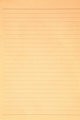 Yellowed school notebook paper texture