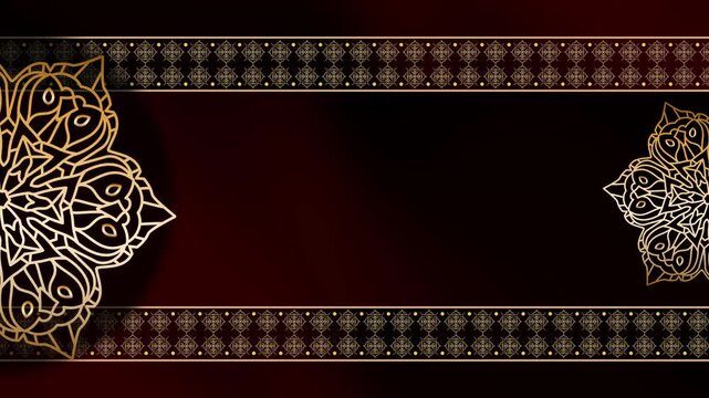 Pattern Animation Tropic Luxury Exotic Ornament Motion