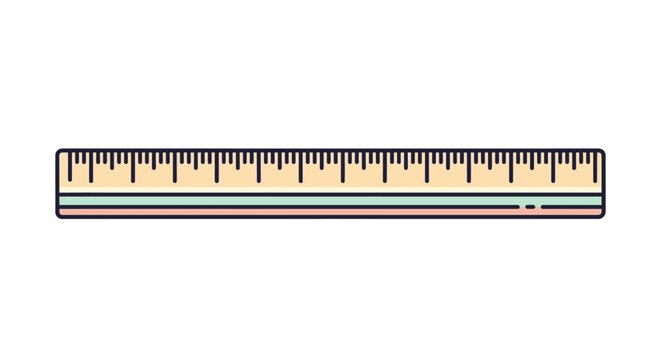Ruler measurement tool for length.