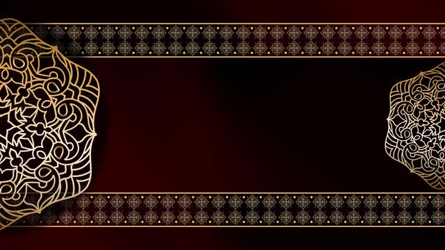 Shimmering Motion Flux luxury gold Exotic Ornament