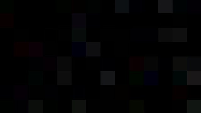 Video transition geometric shapes black to white and vice versa