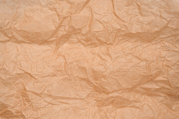 Obraz premium Crumpled paper as background. Top view.