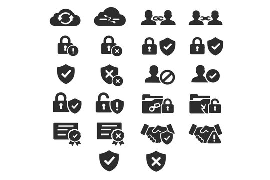 Insecure connected trust backup vector generation key icon required passed expired simple