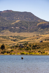 lake in the mountains