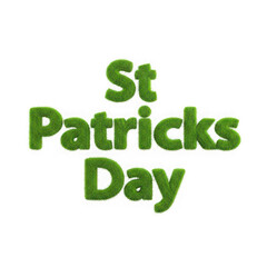 Fototapeta premium A vibrant celebration of st patrick's day with festive green decorations and symbols