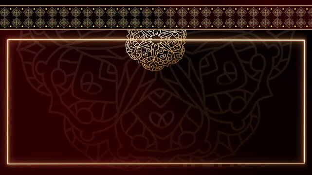 Soft Motion Mudras luxury gold Digital Mandala