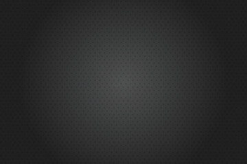 Fototapeta premium Dark gray dotted background with modern halftone texture