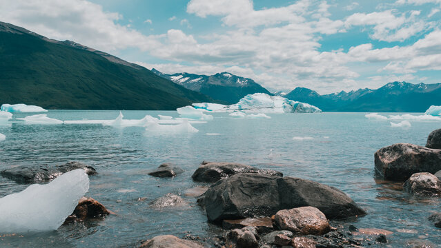 Glaciar hielo viajes