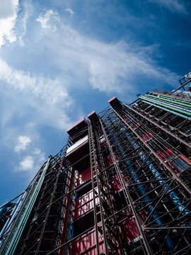 Famous French Landmarks and Buildings, Paris Architecture, Centre Pompidou, Arts, Paris France