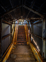 Inside an abandoned NATO military base