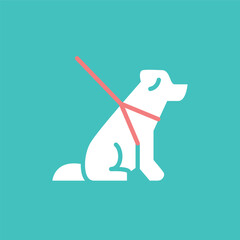 盲導犬のアイコン © WAWAWA