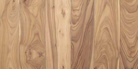 Light Natural Walnut Wood Grain Vertical Plank Texture Seamless Background