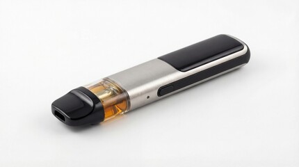 Electronic cigarette on white background