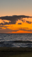 Obraz premium sunset over the sea