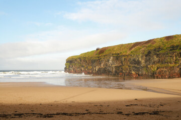 Ballybunnion, County Kerry, Ireland, Cliffs, North Atlantic Ocean © Anastasia