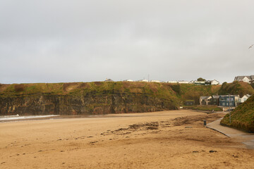 Ballybunnion, County Kerry, Ireland, Cliffs, North Atlantic Ocean © Anastasia