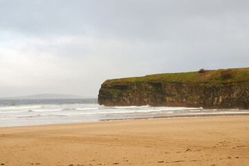 Ballybunnion, County Kerry, Ireland, Cliffs, North Atlantic Ocean © Anastasia