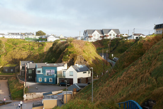 Ballybunnion, County Kerry, Ireland, Cliffs, North Atlantic Ocean