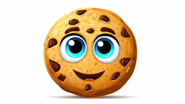 Charming Chocolate Chip Cookie Character