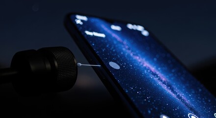 Capturing the celestial beauty of the Milky Way on a smartphone with a connected external device