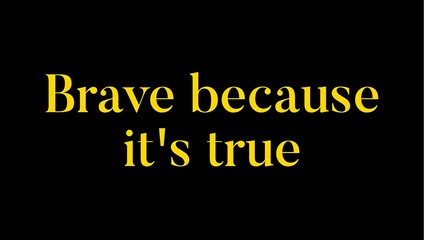 Fototapeta premium Brave Because It’s True – Conceptual Illustration of Courage, Integrity and Inner Strength in Standing Firm for Honesty Despite Fear, Pressure and Challenges in Modern Societmarketing business concept