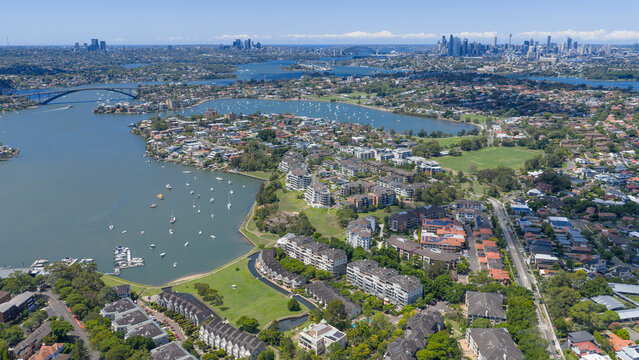 The  Sydney suburb of Chiswick on the Parramatta river.