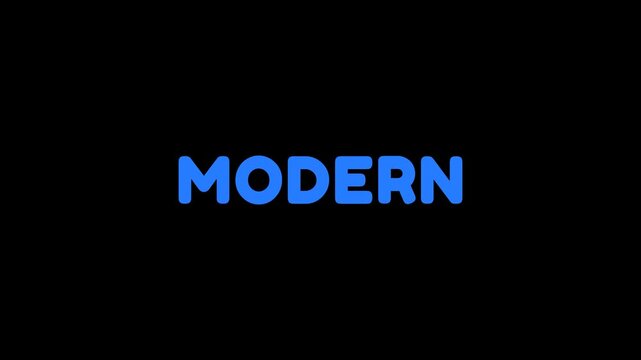 modern text animation with texture with copy space for editing