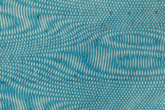 blue abstract guilloch&eacute; background