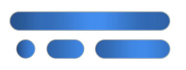 青の金属プレートD5　セット