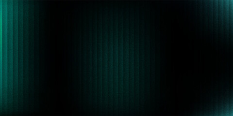 A visually striking abstract composition featuring luminous turquoise vertical lines against a deep, shadowy backdrop, evoking a sense of advanced technology and sleek design. © Ridwan