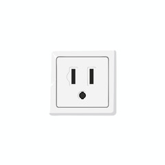 Modern Electrical Power Outlet with USB Ports for Home and Office Use