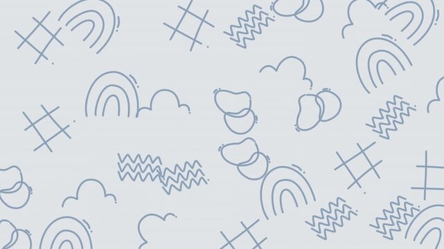 Abstract Pattern Montage for Background Video.