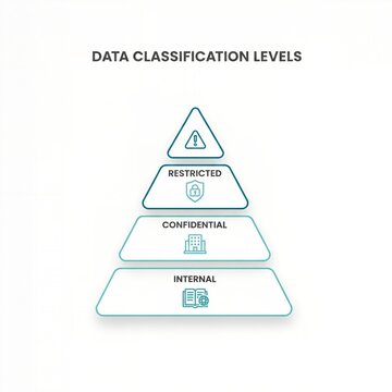 Data Classification Levels Information Security Classification Pyramid
