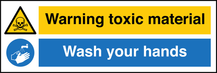 Fototapeta premium Safety sign mandatory notice ...