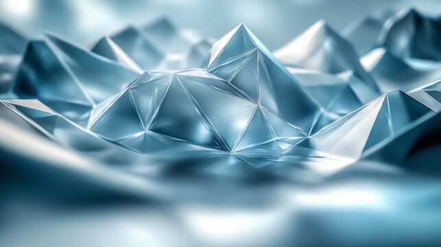 Blue geometric crystals